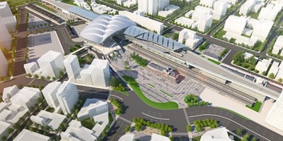 中市府力推大車站計畫 台中車站廣場明動工