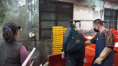 民眾檢舉食品業者產製環境衛生差  中市食安處稽查勒令業者暫停作業