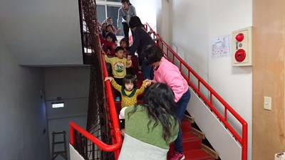 中市消防局辦私立惠華托嬰中心搶救演練 強化防救災處置能力