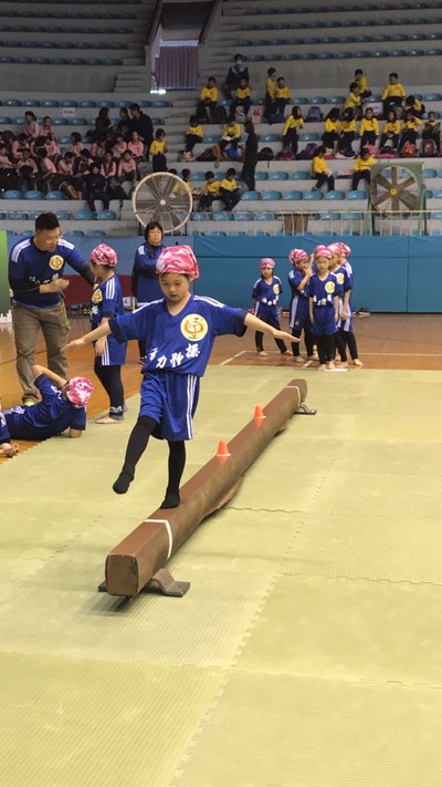 體育署試辦國小體操賽台體大登場 中市14校同樂