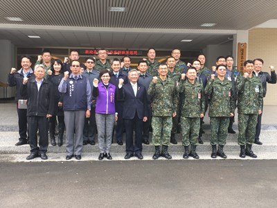 中市春節勞軍 張副市長慰問駐地部隊