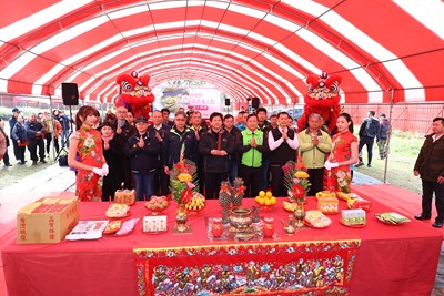 中市水利整治再添亮點 新社九渠溝滯洪池一舉三得