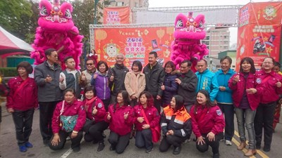 天津路年貨大街熱鬧開幕  林副市長歡迎來台中辦年貨