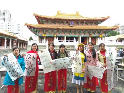 中市孔廟迎春  百位書法名家齊聚揮毫