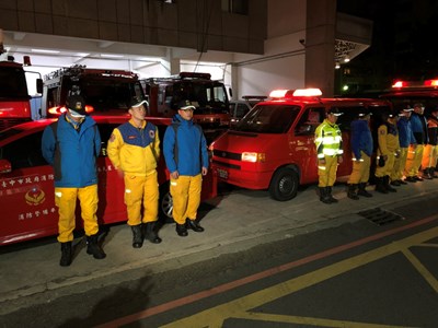 花蓮強震傳災情 中市連夜出動搜救團隊前往支援 林市長感謝搜救人員辛勞