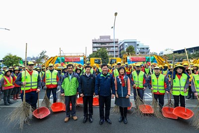 年前國家清潔週 林市長感謝清潔人員付出