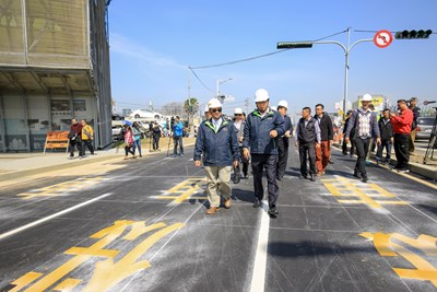 中市大雅交流道新設南向車道通車 紓解春節車潮