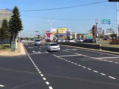 中市府增設大雅交流道南向車道疏解交通奏效 除夕行車超順暢