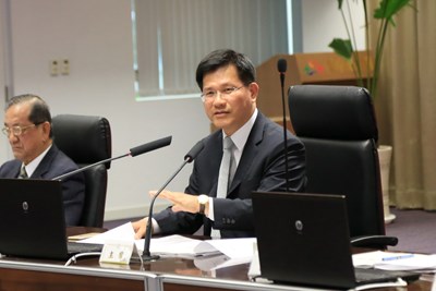 市長林佳龍主持市政會議