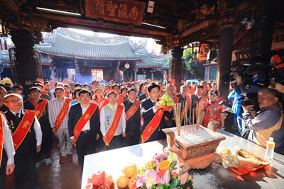 彰化市南瑤宮笨港進香起駕 林市長受邀共襄盛舉
