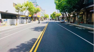 中市建設局推動路平2.0 黎明路二段路平完工