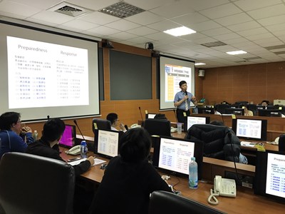 中市府跨局處辦情境教育演練