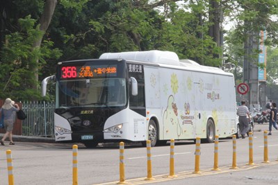 電動公車1（台中市政府交通局提供）