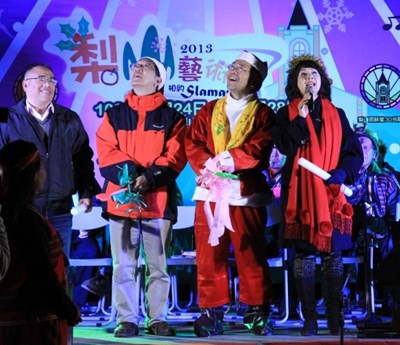最靠近天空的聖誕晚會  蔡副市長參加「光臨梨山」2013梨山藝術節