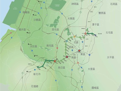 捷運綠線延伸線彰化及大坑 可行性評估近日報中央