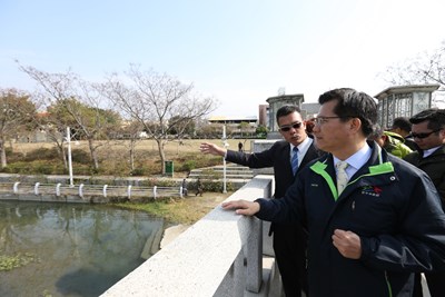 林市長視察花博豐原場用地 強調場館永續留用