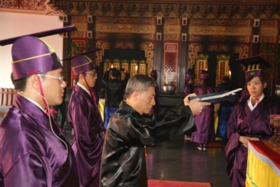 孔廟首辦春祭典禮習儀　張副市長擔任正獻官