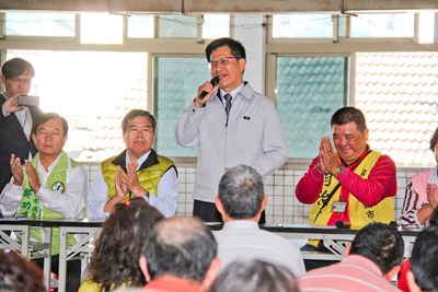 林市長宣布補助建國市場3、4樓住戶 每戶40萬元拆遷安置費