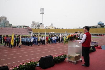 臺中市國民小學田徑錦標賽登場  1200名選手蓄勢待發