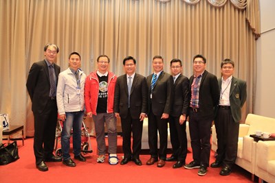 中華職棒會長吳志揚拜會林市長  催生第五支職棒球隊在臺中