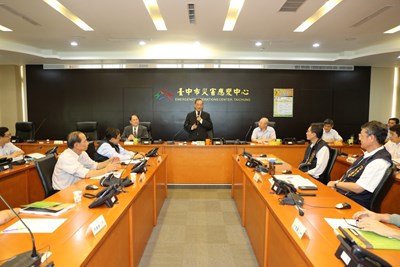 中市區長災害防救教育訓練 林副市長強調防災須未雨綢繆