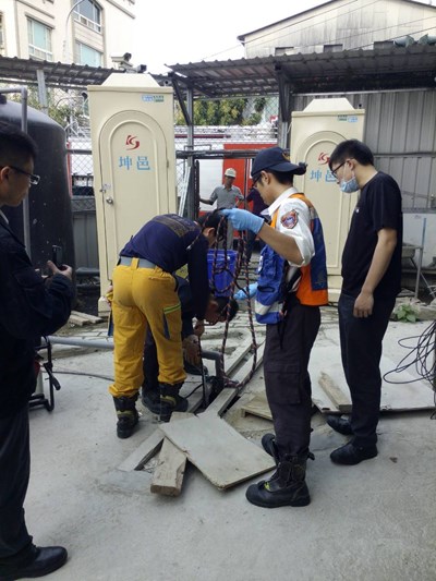 開闢防救災用水 消防局充分利用工地地下水與水資中心回收水