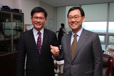 拜會南韓政務特輔 林市長盼促臺中大邱雙邊交流