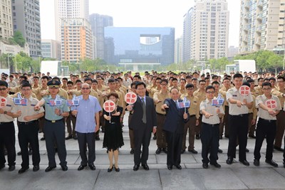 替代役法紀教育在職訓練及公益服務     林市長勉鍛鍊小我、成就大我