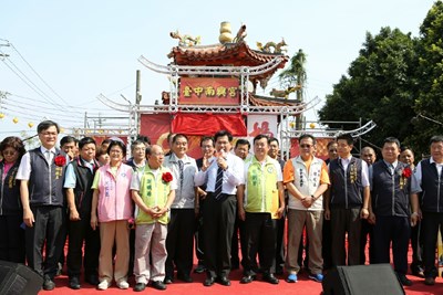百年宮廟風華系列南興宮登場    林市長：傳統文化與國際結合，行銷臺灣無形資產