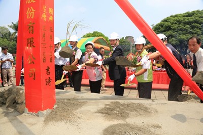 東區四里多功能聯合活動中心動工 林市長盼為舊市區引進新地標