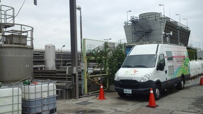 檢測后里區臭味來源 環保局空氣品質監測車進駐