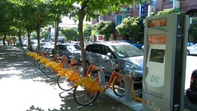 台中市iBike英才公園、豐樂雕塑公園租賃站啟用