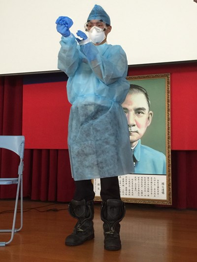 MERS防疫最前線 中市消防加強教育訓練及防疫物資配發