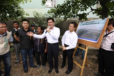 市府新建貓羅溪大橋連接烏日芬園      林市長：中彰區域治理指標