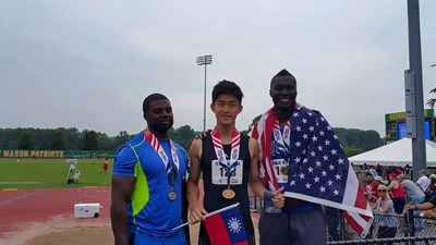 台中消防之光 世界警政消防運動會消防局中山分隊隊員詹家豪勇奪金銀