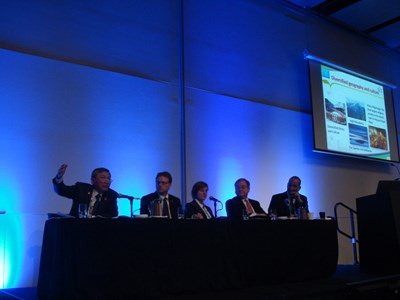 中市府參加亞太城市高峰會 向國際分享水湳智慧城市示範區計畫