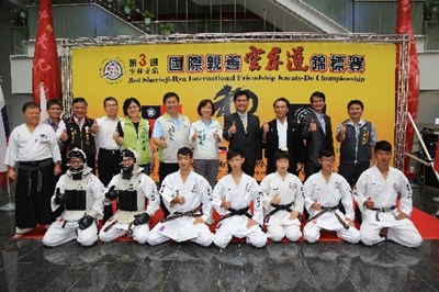 第三回少林寺流空手道錦標賽將於台中盛大登場 林市長力推空手道成為全民運動