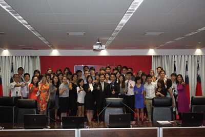 中市府舉行台美學生交流會議 討論城市媒體行銷與食品安全