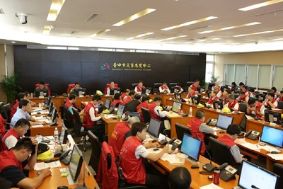 蘇迪勒颱風中市傳部分災情 市府全力救災並加強防颱整備