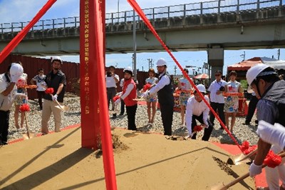 中科后里園區西向聯外道路開闢工程(橋梁段)動土 林市長盼以后里為中心促進北台中發展