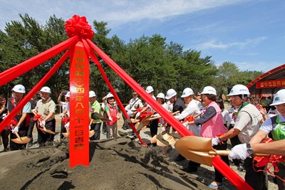 車籠埔消防分隊新建廳舍動土 將有效提升太平地區救災救護能力