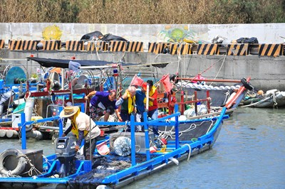模擬漁港油污事件  環保局舉辦緊急應變演練