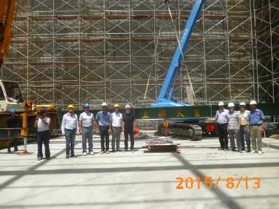 2019東亞青運羽球場館  中市朝馬國民運動中心上樑