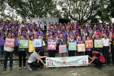 環保局垃圾減量低碳回收誓師 潘副市長呼籲全民一起做資源愛回收