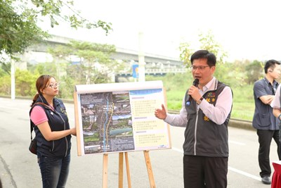 整治筏子溪河岸景觀廊道      林市長盼打造台中「迎賓河」