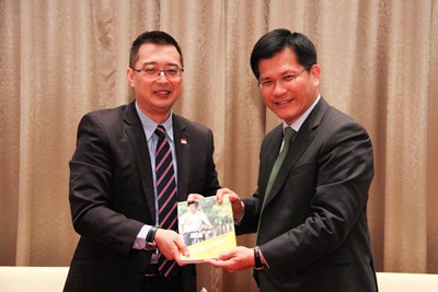 星國駐台代表拜會     林市長盼加深雙方產業交流