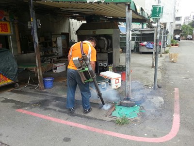 登革熱防疫 中市環保局積極清除病媒蚊孳生源