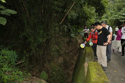 視察豐原北坑登山步道 林市長盼提供市民優質運動空間