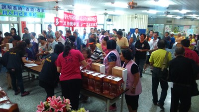 大安區農會募集愛心香腸贈弱勢 市府感謝各界愛心