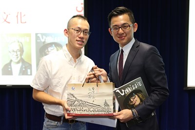 大學生孫大翔創辦「小人物雜誌」 勉年輕人勇敢實踐夢想